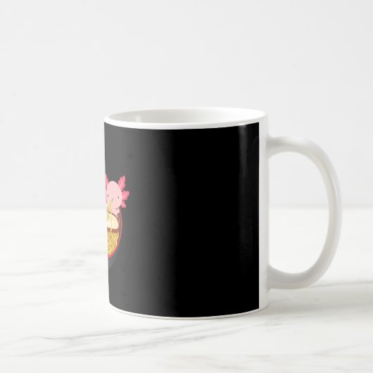 Mug Axolotl Ramen Noodle Kawaii Japanese Poison Te (Droite)