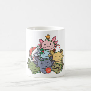 Mug Axolotl sapin de Noël drôle animal Noël