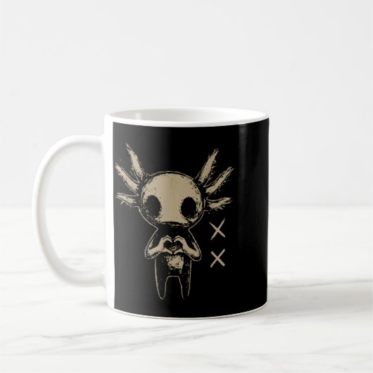Mug Axolotl Still Emo Goth  (Gauche)