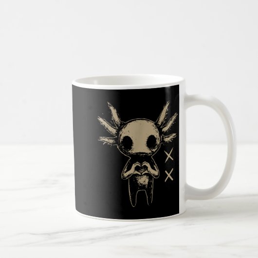 Mug Axolotl Still Emo Goth  (Droite)