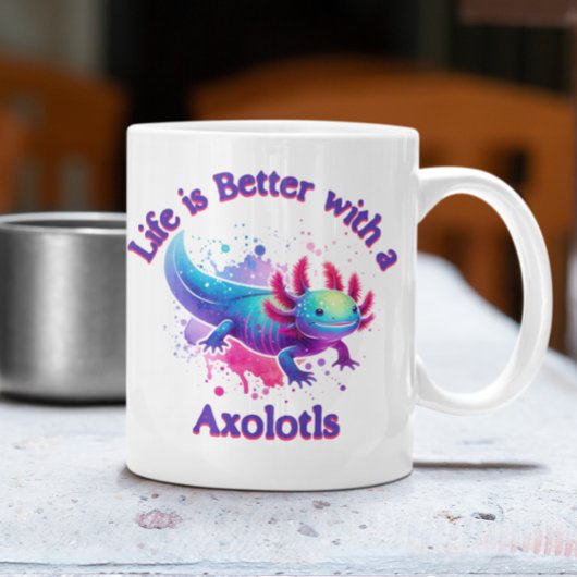 Mug Axolotls Lover propriétaire animal de compagnie ca