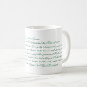 Mug Ayatul Kursi (Devant droit)