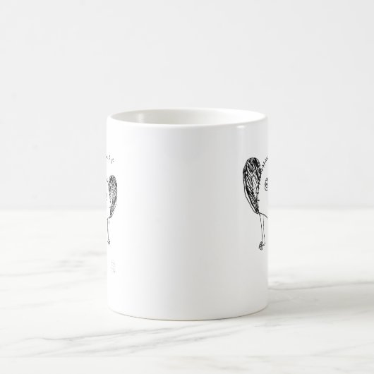 Mug Aye Aye Drôle - Cadeau d'animal mal dessiné bi (Centre)