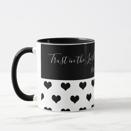 Mug Ayez confiance dans le Seigneur (Gauche)