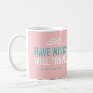 Mug Ayez les ailes - remorque de campeur vintage de