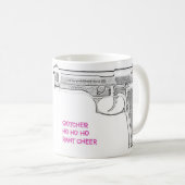 Mug Ayez Noël rouge de cou (Devant droit)