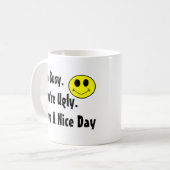 Mug Ayez un beau jour (Devant gauche)