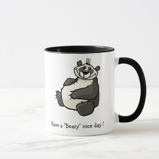 Mug Ayez un beau jour de Beary (Droite)
