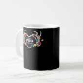 Mug Ayez Un Classique De Noël Éffrayant - Skeleton Mai (Devant gauche)