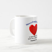 Mug Ayez un cœur reconnaissant  (Devant gauche)