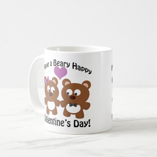 Mug Ayez un Heureuse Sainte-Valentin de la Béary ! (Devant gauche)