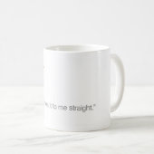 Mug Ayez un heureux dans l'AM (Devant droit)