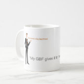 Mug Ayez un heureux dans l'AM (Devant gauche)