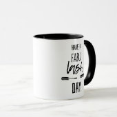 Mug Ayez un jour de mèche de Fabu (Devant droit)
