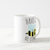 Mug Ayez un jour d'Utiful d'abeille (Devant droit)