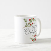 Mug Ayez un joyeux petit Noël (Devant droit)