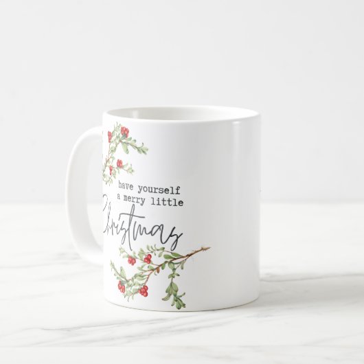 Mug Ayez un joyeux petit Noël (Devant gauche)