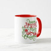 Mug Ayez Un Joyeux Petit Noël (Devant droit)