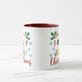 Mug Ayez Un Noël Holly Jolly (Centre)