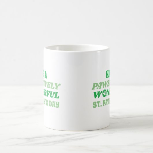 Mug Ayez une Saint-Patrick merveilleuse et péjorative (Centre)