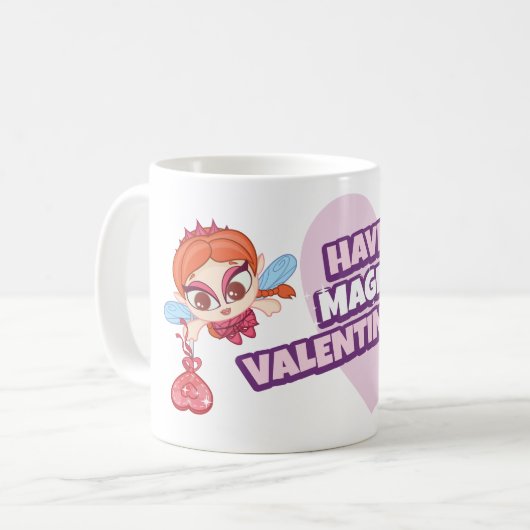 Mug Ayez une Saint-Valentin magique (Devant gauche)