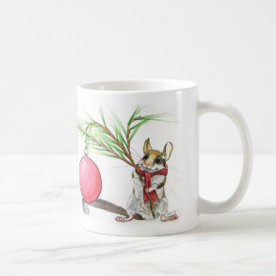 Mug Ayez vous-même une joyeuse petite souris de Noël