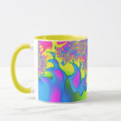 Mug AYLA ~ Zany 3D Fractal ~ Joli multicolore (Gauche)