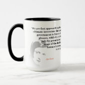 Mug Ayn Rand Citation Sur L'Inversion Ultime (Gauche)