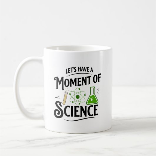 Mug Ayons un moment de science, science drôle (Gauche)