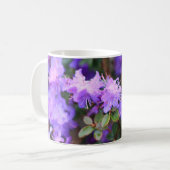 Mug azalée puple buisson fleuri (Devant gauche)