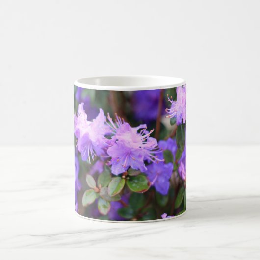 Mug azalée puple buisson fleuri (Centre)