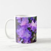 Mug azalée puple buisson fleuri (Gauche)