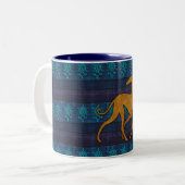 Mug Azawakhs stylisés (Devant gauche)