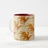 Mug Azawakhs stylisés (Devant gauche)