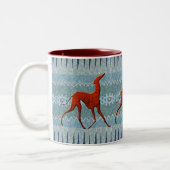 Mug Azawakhs stylisés (Gauche)