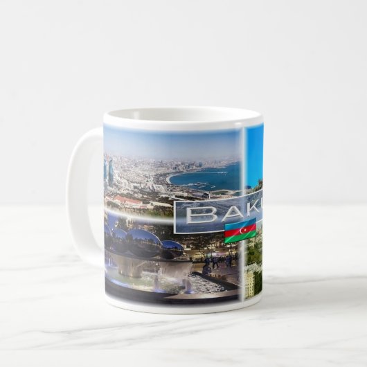 Mug Azerbaïdjan - Bakou - (Devant gauche)
