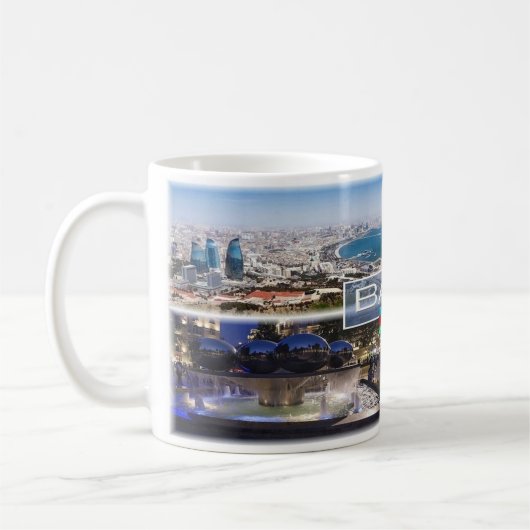Mug Azerbaïdjan - Bakou - (Gauche)