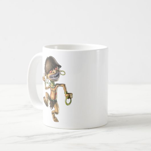 Mug Aztec Créature Chaneque (Devant gauche)