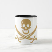 Mug Aztec Gold Crâne et cutlass Pirate Calico Jack (Centre)