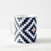 Mug Aztec Navajo, Motif ethnique sans mer (Devant gauche)
