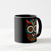 Mug Aztec Owl (Devant droit)
