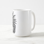Mug Aztec Skeleton Warrior avec Princess (Devant droit)
