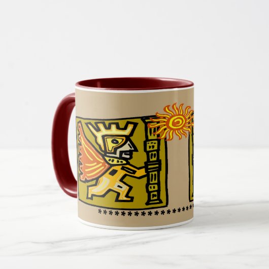 Mug Aztec Sun (Devant gauche)