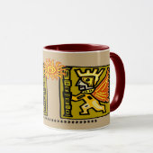 Mug Aztec Sun (Devant droit)