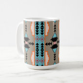 Mug Aztec Tribal Géométrique (Devant gauche)