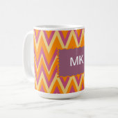 Mug Aztec Tribal ZigZag (Devant gauche)