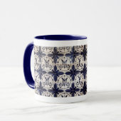 Mug Azulejo portugais vintage (Devant gauche)