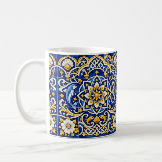 Mug Azulejo Voûte de Cobalt (Gauche)