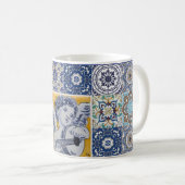 Mug azulejos ángel koffiemok (Voorkant rechts)