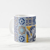 Mug azulejos ángel koffiemok (Voorkant links)